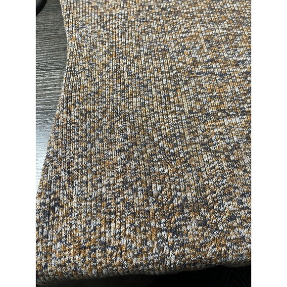 Madewell Knit Short Sleeve Mock Neck Bodycon Ribbed Sweater Dress Size Medium - Picture 5 of 5